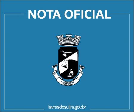 NOTA OFICIAL SOBRE O CARNAVAL 2022